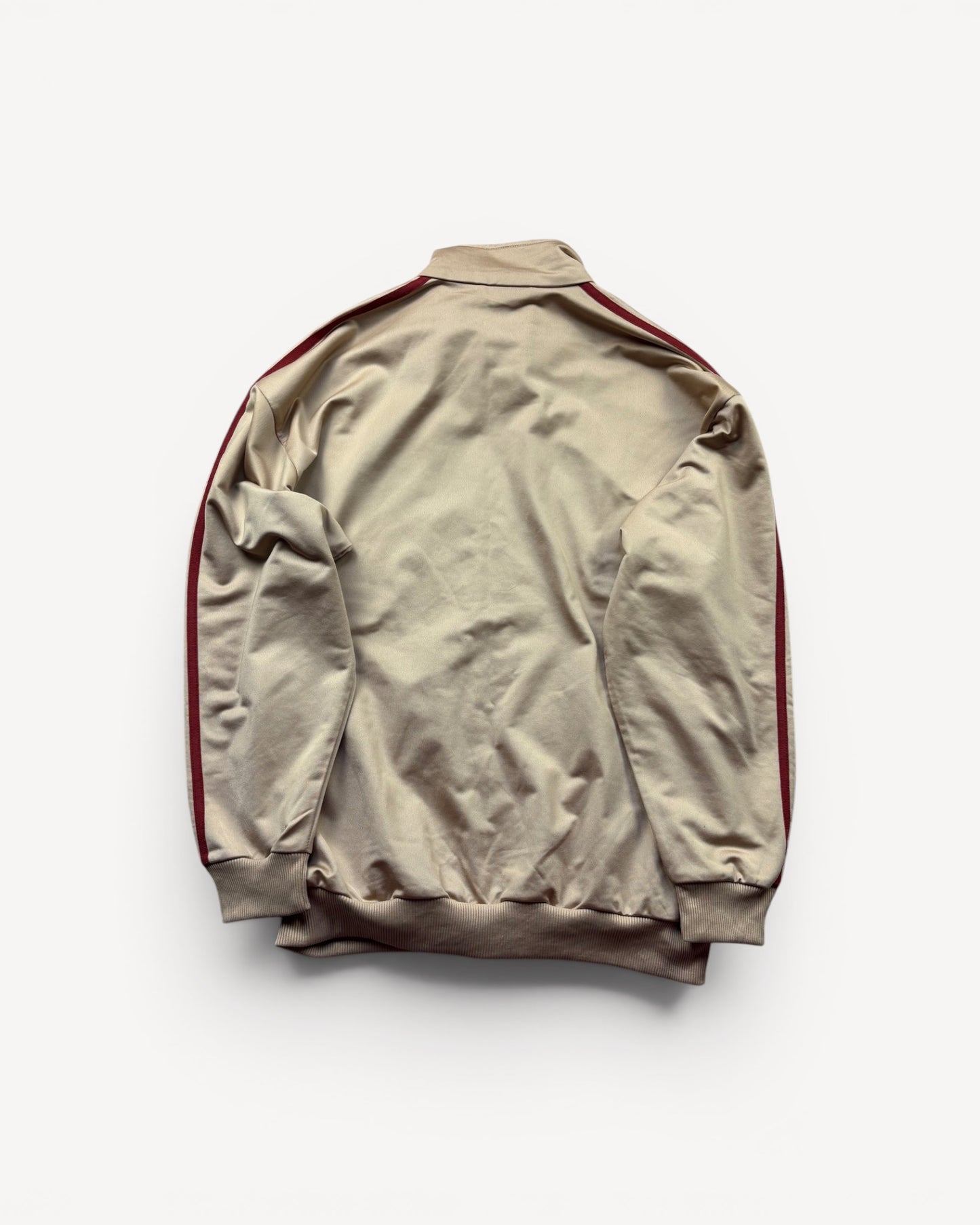 ADIDAS BEIGE ZIP UP VEST (L)