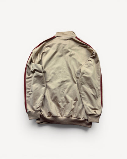 ADIDAS BEIGE ZIP UP VEST (L)