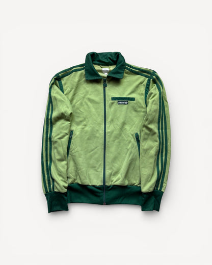 ADIDAS GREEN ZIP UP VEST (S)