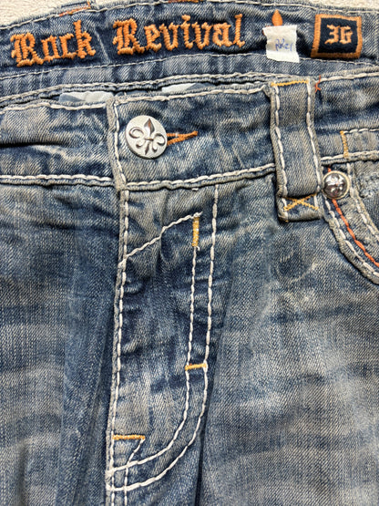 ROCK REVIVAL JEANS W36 L34 #RR21