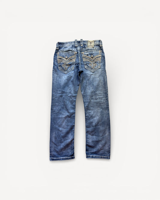 ROCK REVIVAL JEANS W32 L32 #RR12