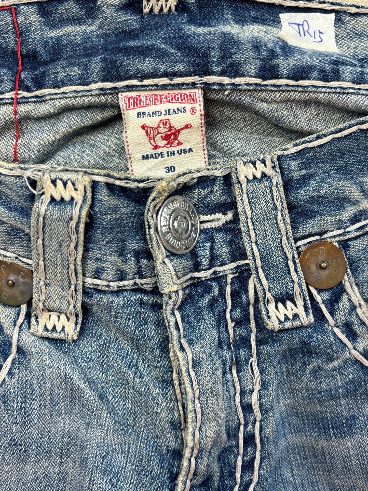 TRUE RELIGION JEANS W30 L34 #TR15