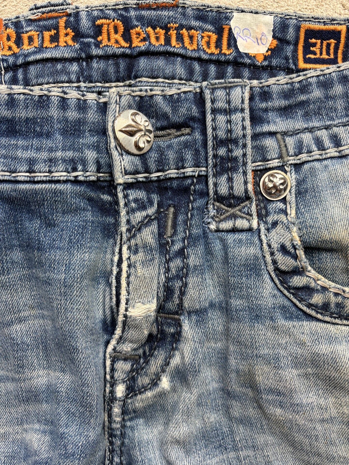 ROCK REVIVAL JEANS W30 L30 #RR10