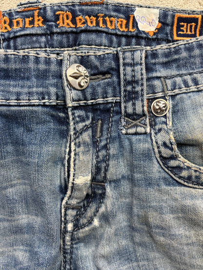 ROCK REVIVAL JEANS W30 L30 #RR10