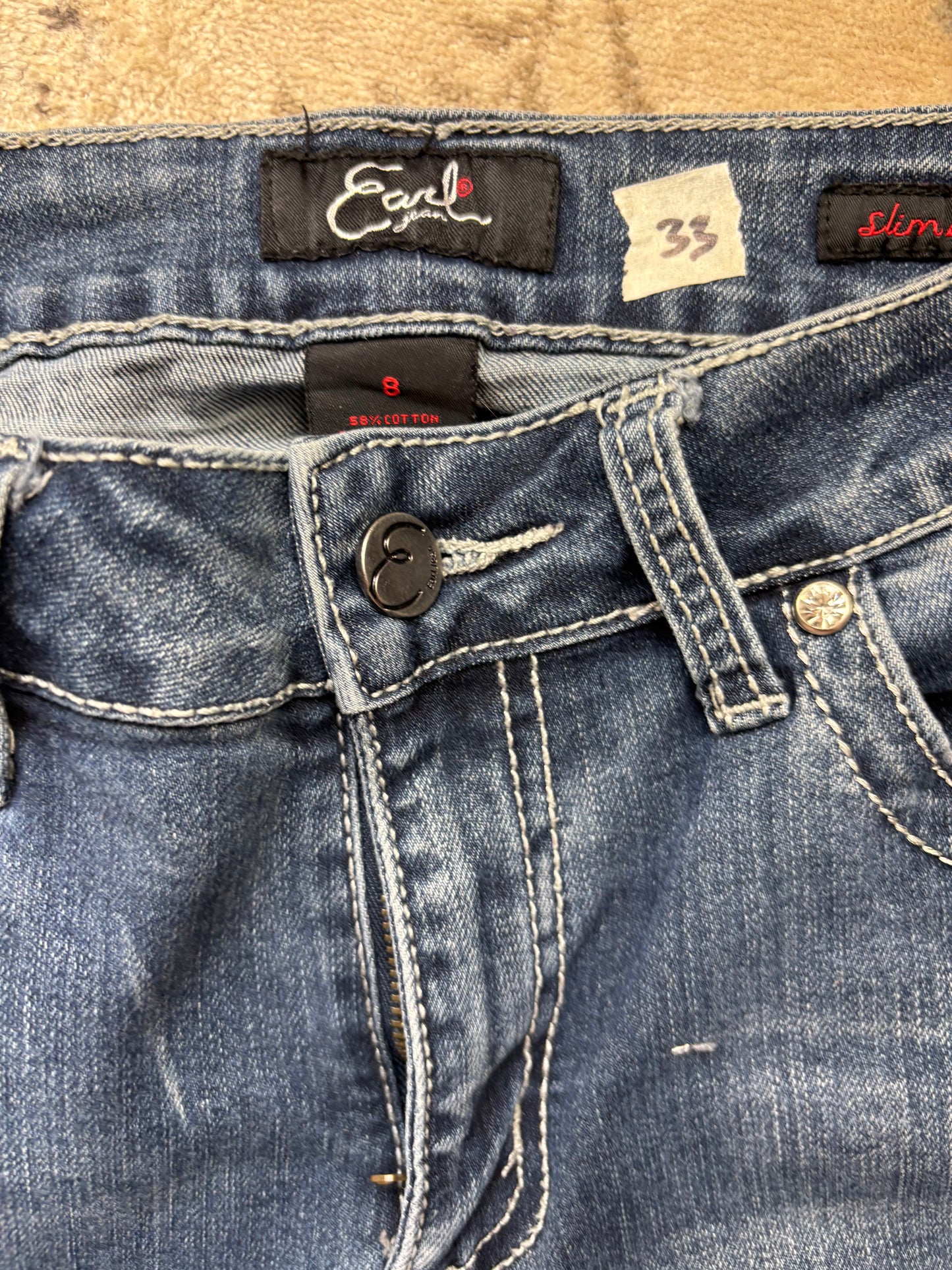MISS ME STYLE JEANS W28 L32 #MS33