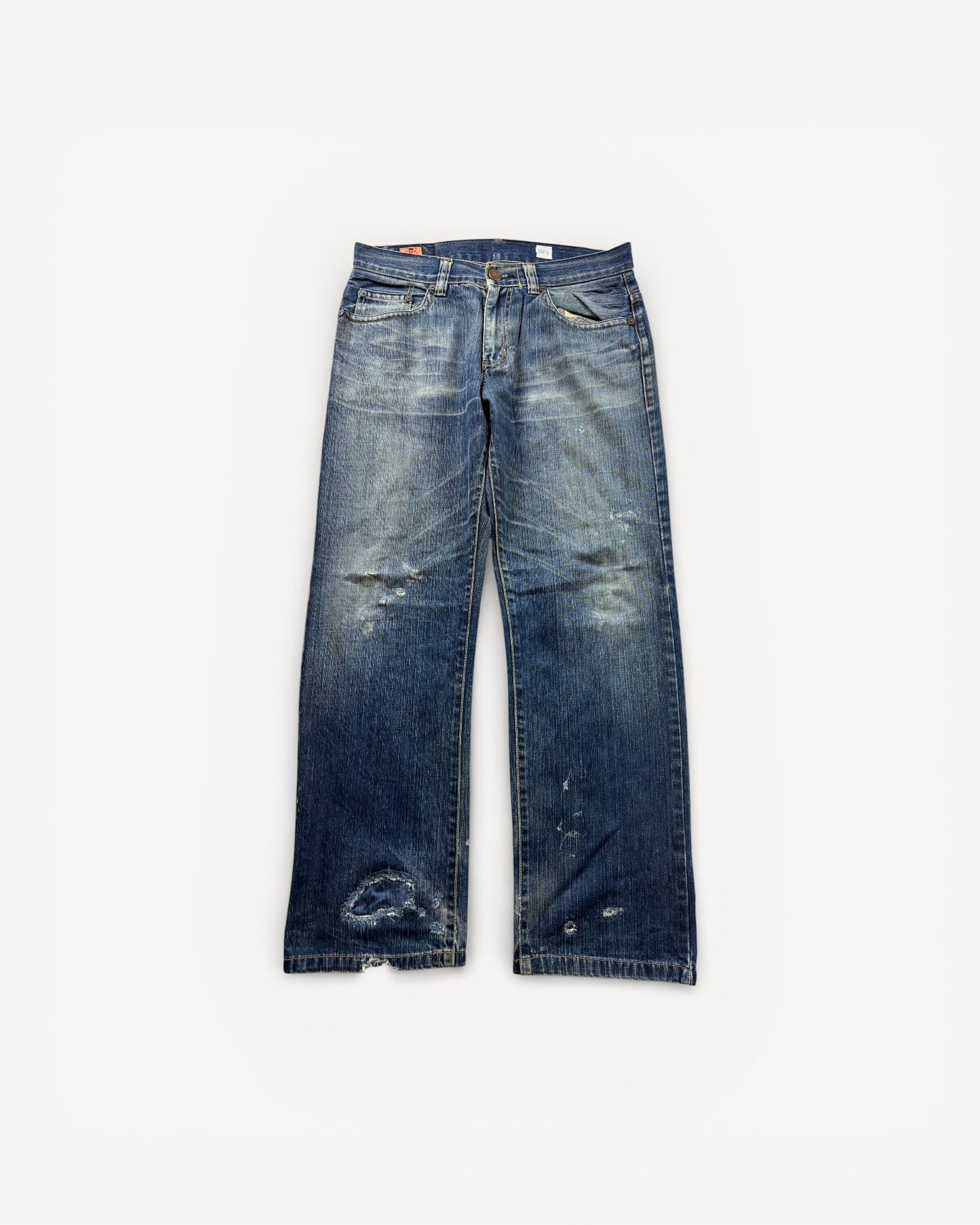 JAPANESE EMBROIDERED DENIM W31 L32 #JAP4