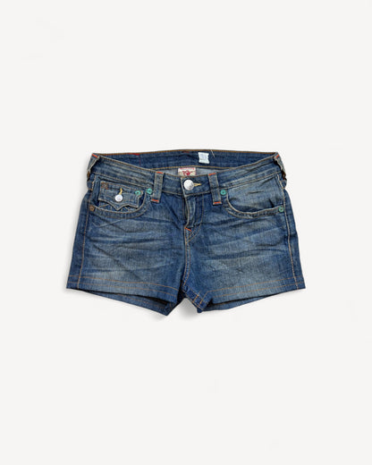 TRUE RELIGION HOT PANT W26 #S23