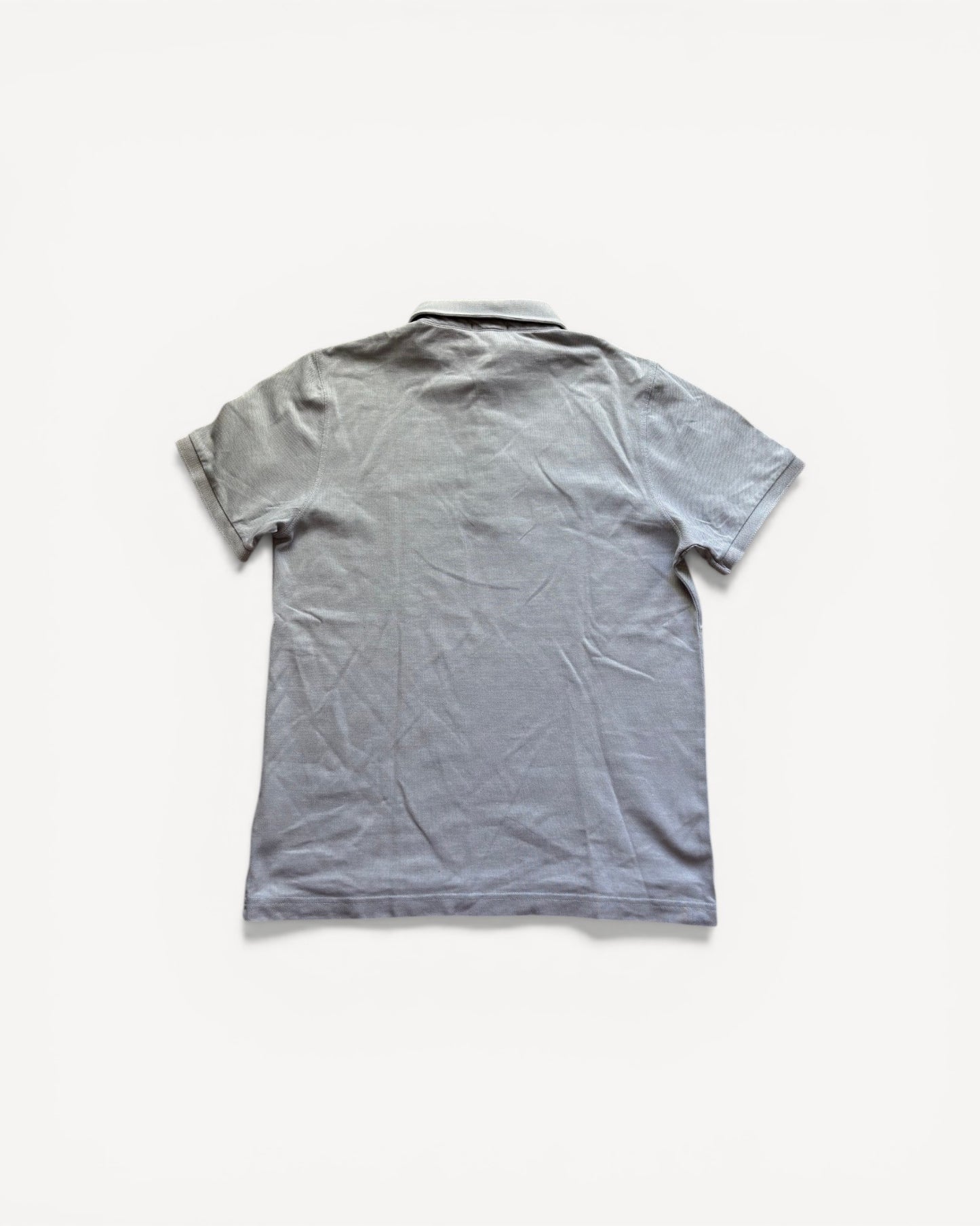 BURBERRY GREY POLO SHIRT (M)