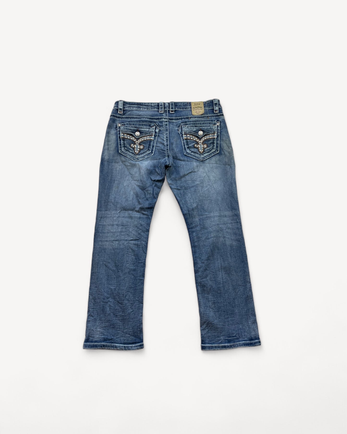 ROCK REVIVAL JEANS W38 L34 #RR25