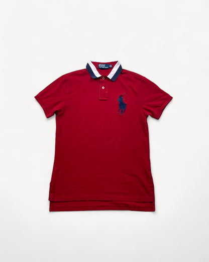 RALPH LAUREN POLO SHIRT RED (S)