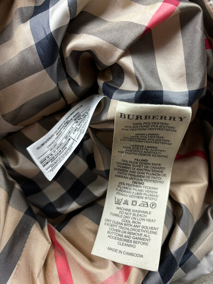 BURBERRY PUFFER JACKET (XS-S)