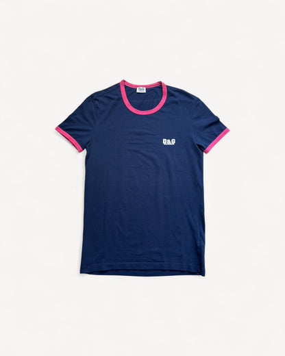 DOLCE & GABBANA NAVY T-SHIRT (M)
