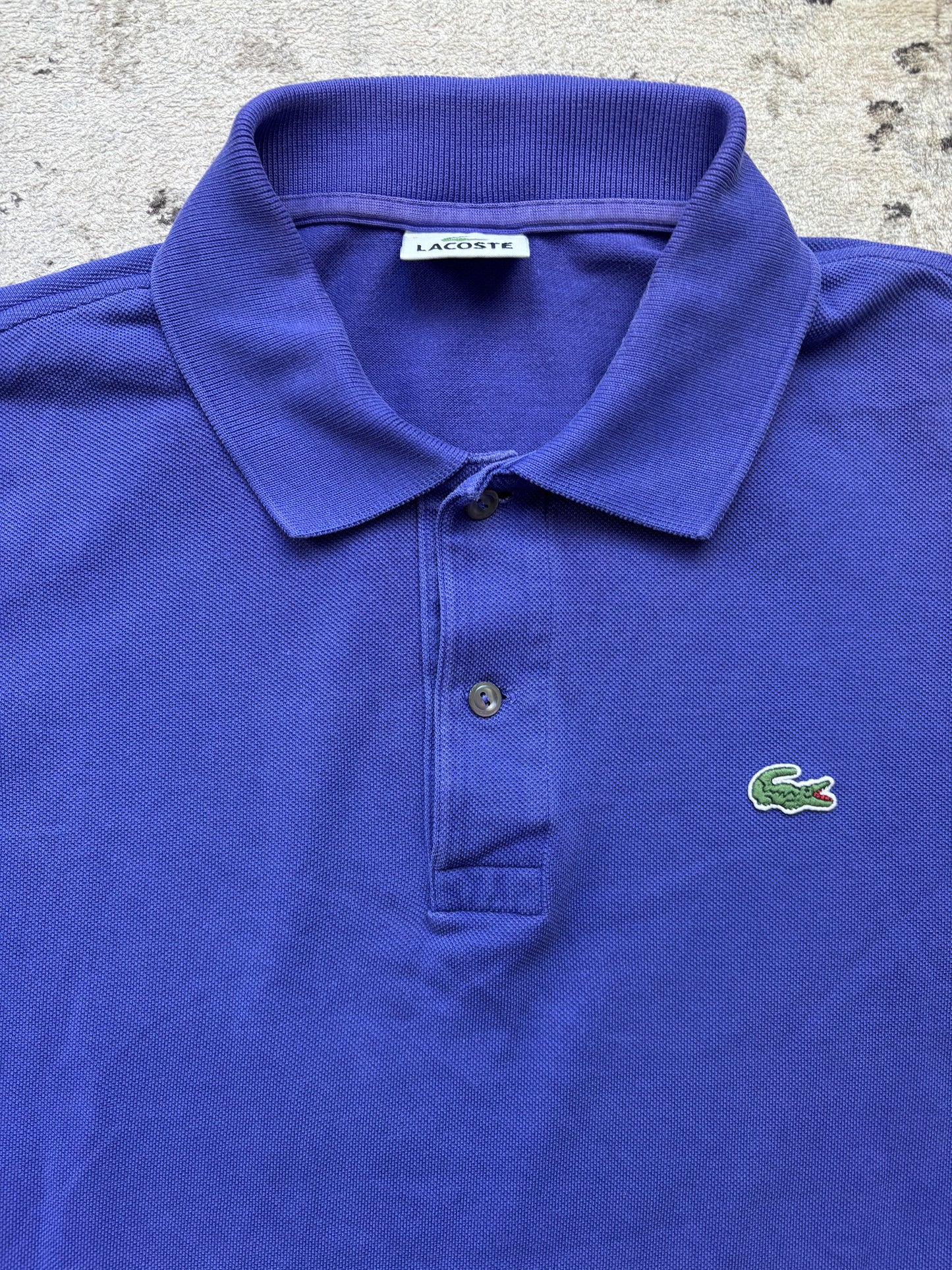 LACOSTE POLO SHIRT PURPLE (L)