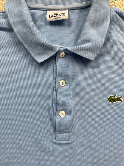 LACOSTE POLO SHIRT BABYBLUE (XL)