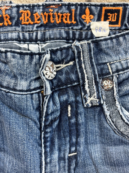 ROCK REVIVAL JEANS W30 L32 #RR16