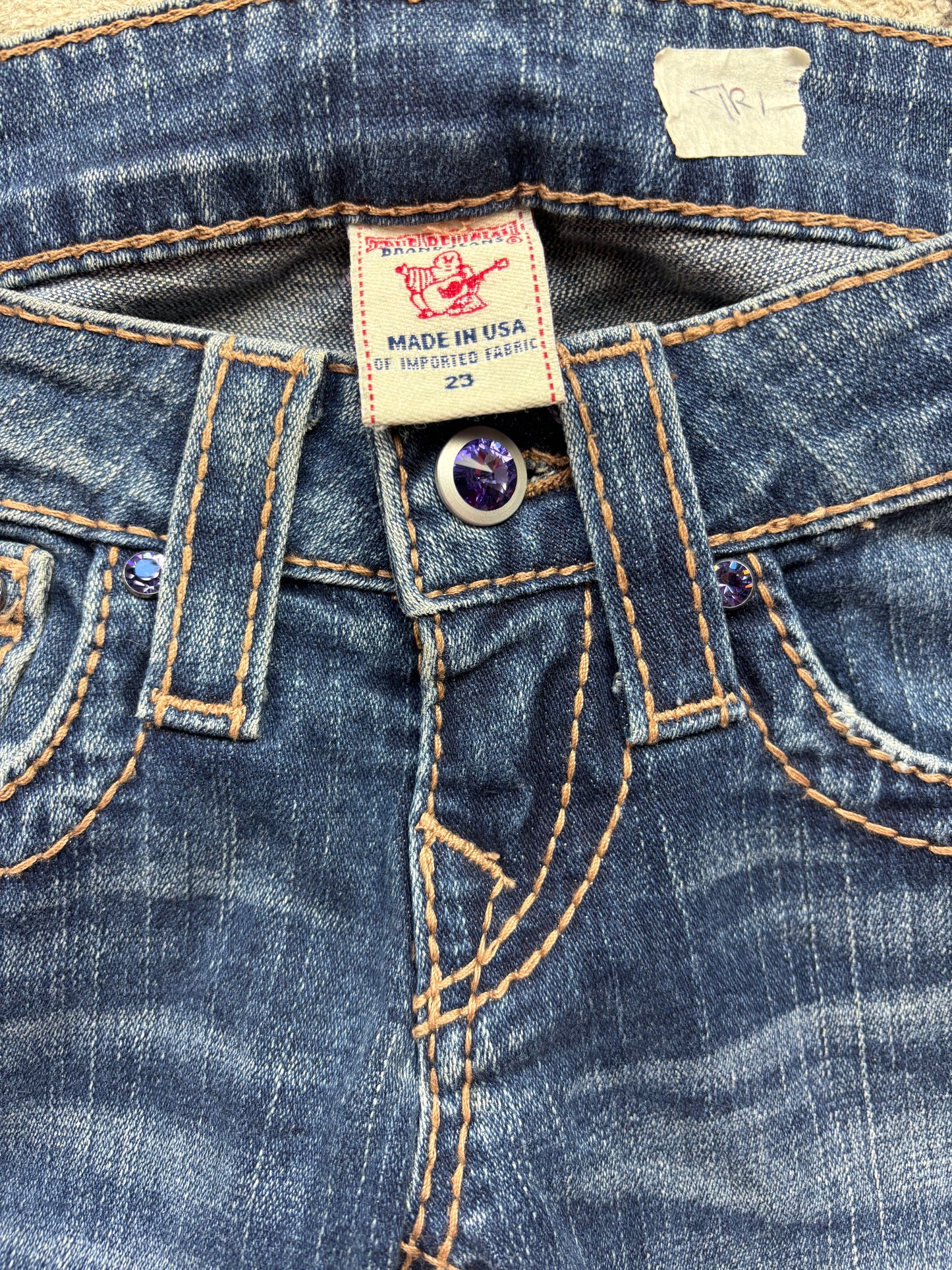 TRUE RELIGION JEANS W23 L30 #TR1