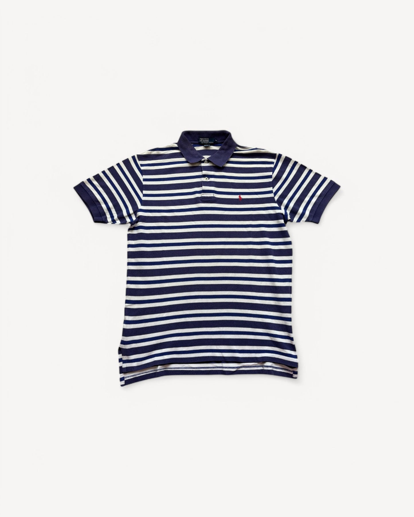 RALPH LAUREN POLO SHIRT STRIPED (L)