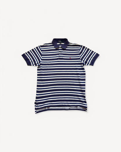 RALPH LAUREN POLO SHIRT STRIPED (L)