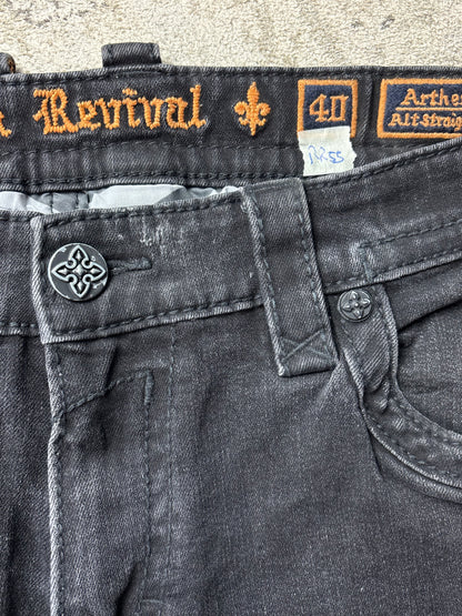 ROCK REVIVAL JEANS W36 L34 #RR55