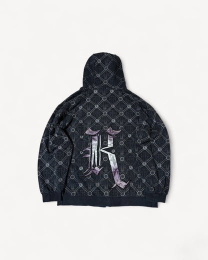 KARL KANI ZIP UP HOODIE (XL)