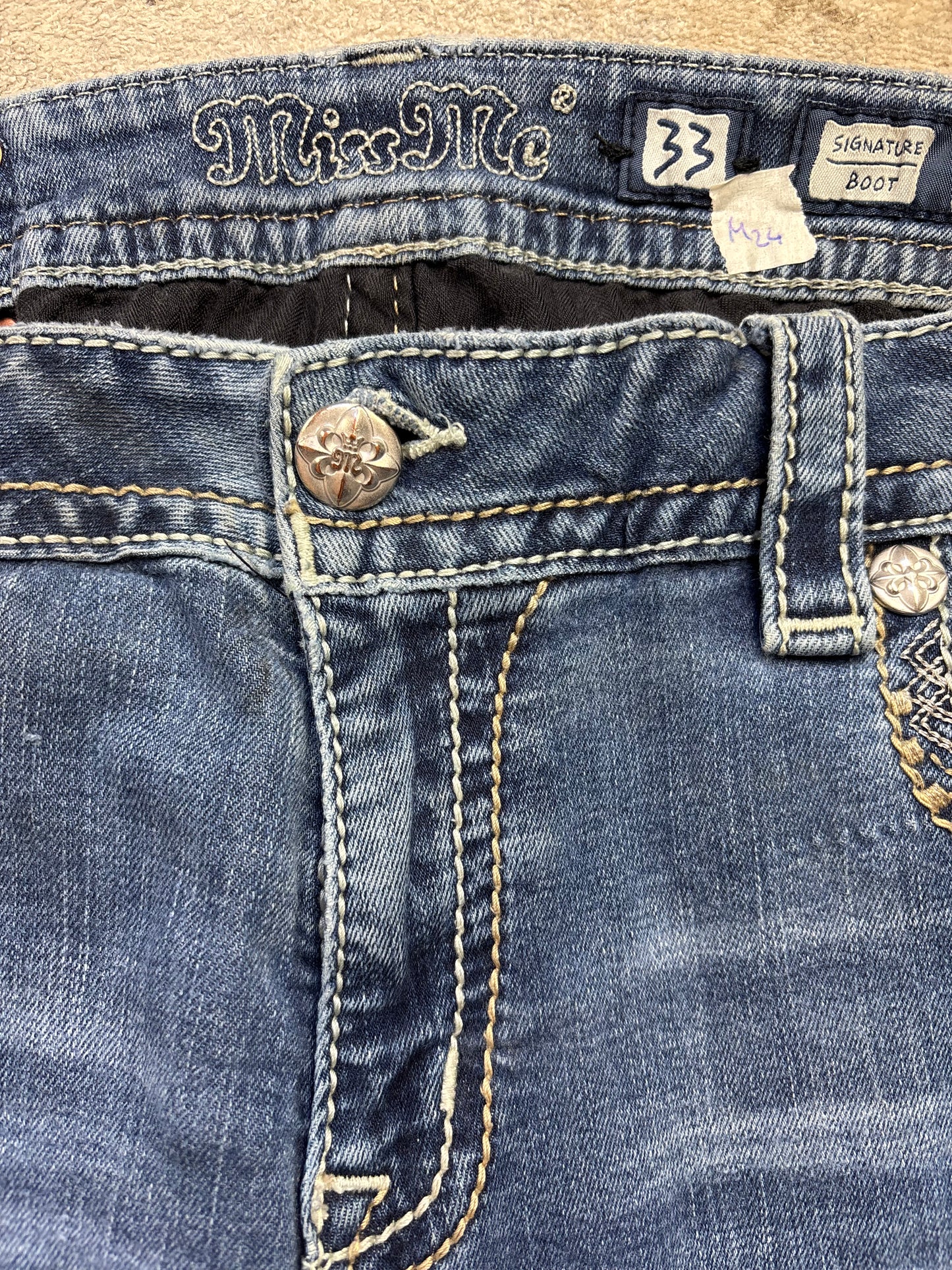 MISS ME JEANS W33 L32 #M24