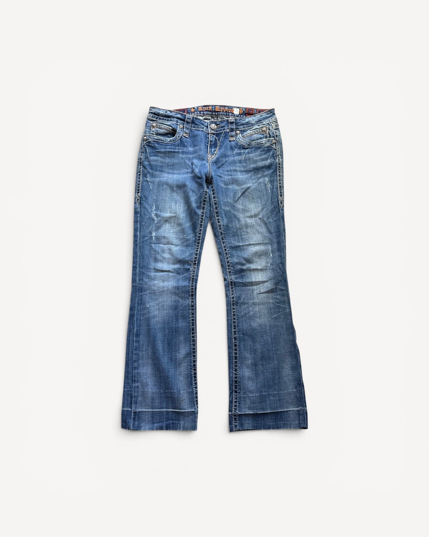 ROCK REVIVAL JEANS W28 L30 #RR2