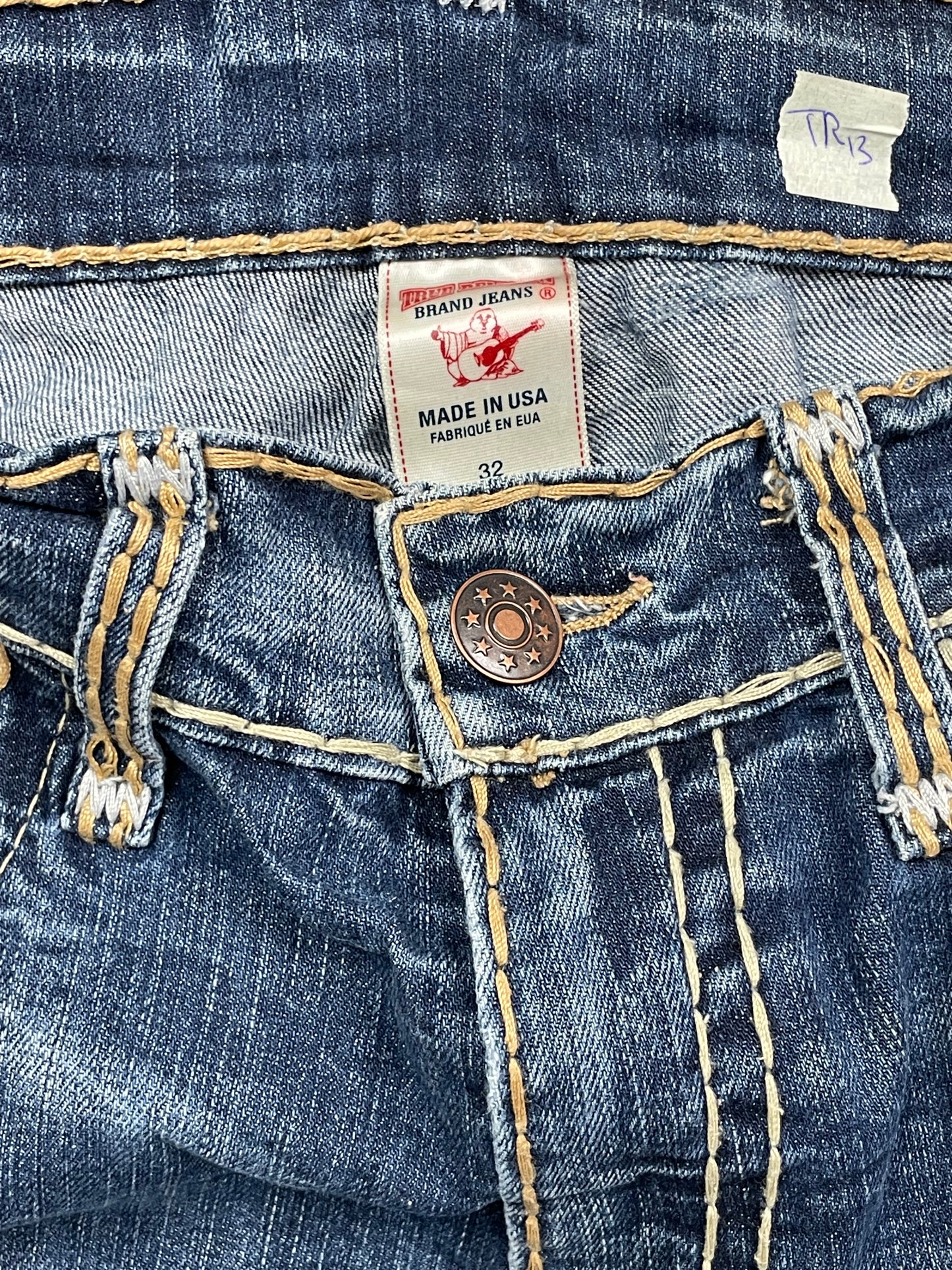 TRUE RELIGION JEANS W32 L32 #TR13