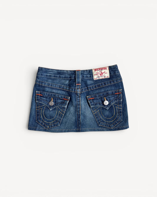 TRUE RELIGION SKIRT W26 #S10