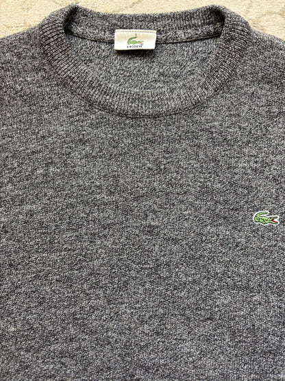 LACOSTE GREY KNIT (L)