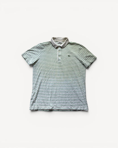 LACOSTE POLO SHIRT STRIPED (M)