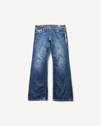 ROCK REVIVAL JEANS W38 L34 #RR31