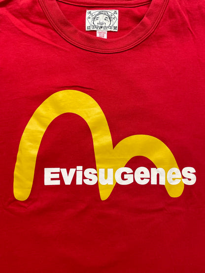 EVISU RED T-SHIRT (M)