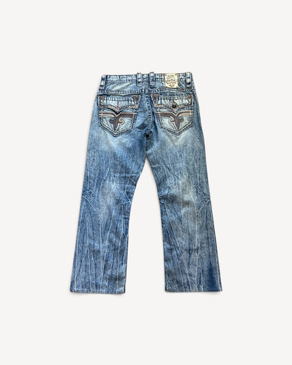 ROCK REVIVAL JEANS W32 L30 #RR21