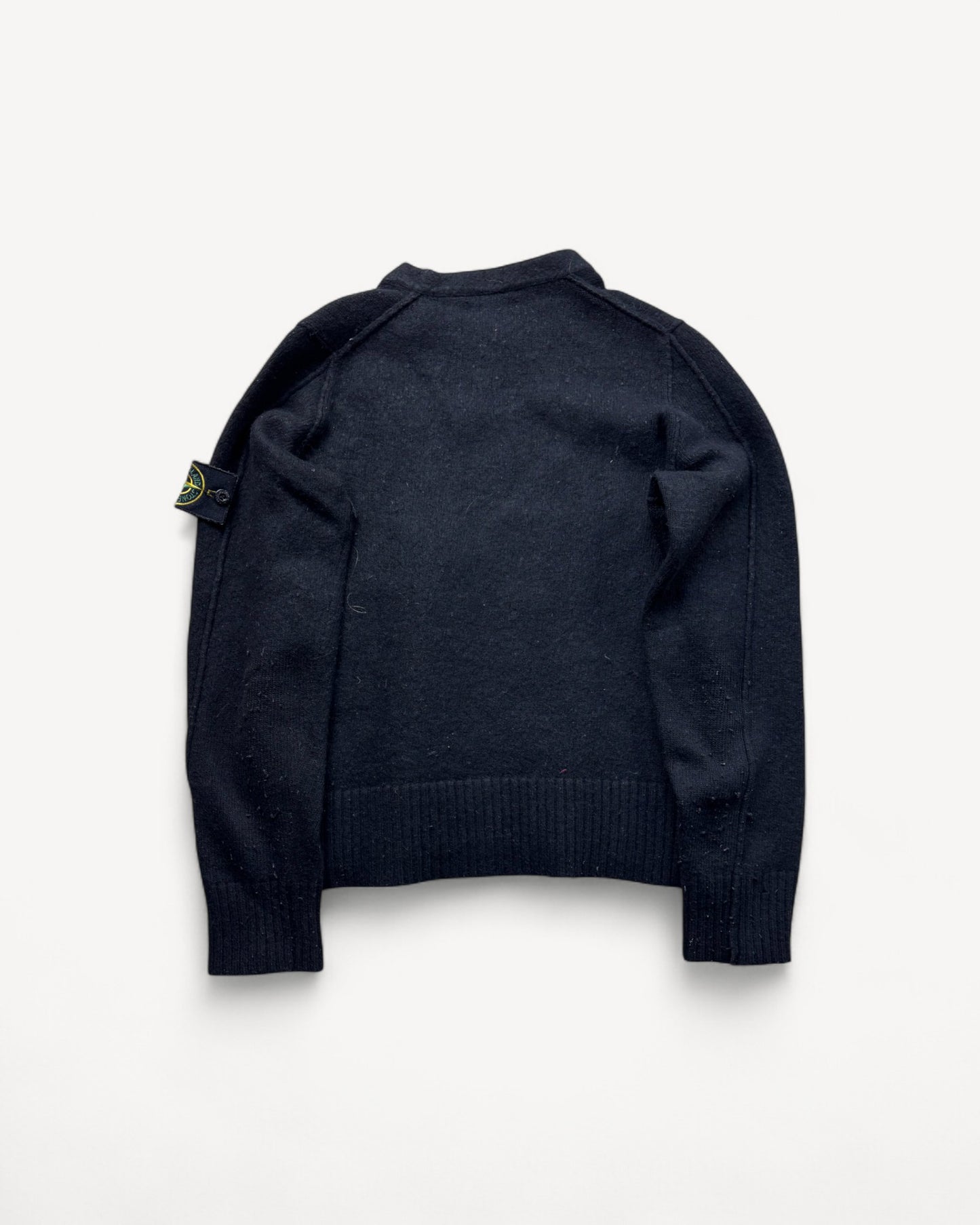 STONE ISLAND BLACK KNIT (S)