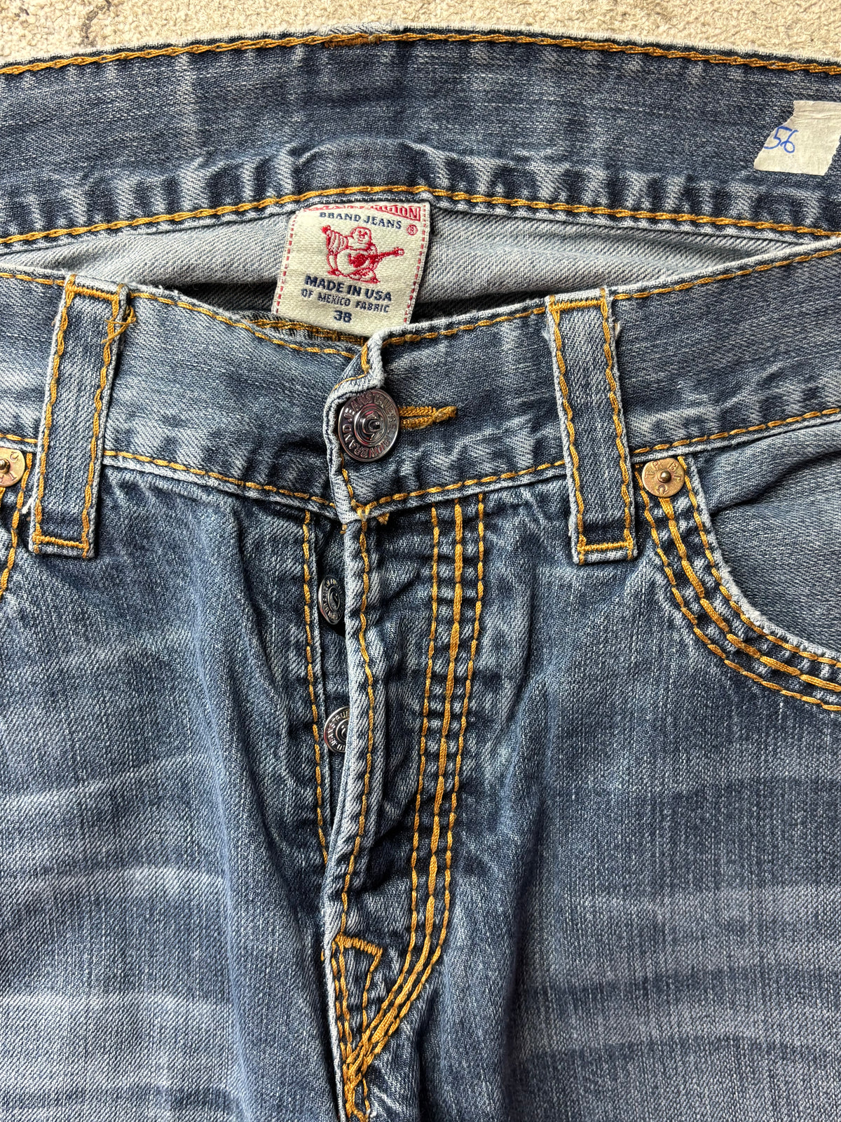 TRUE RELIGION JEANS W38 L30 #TR56