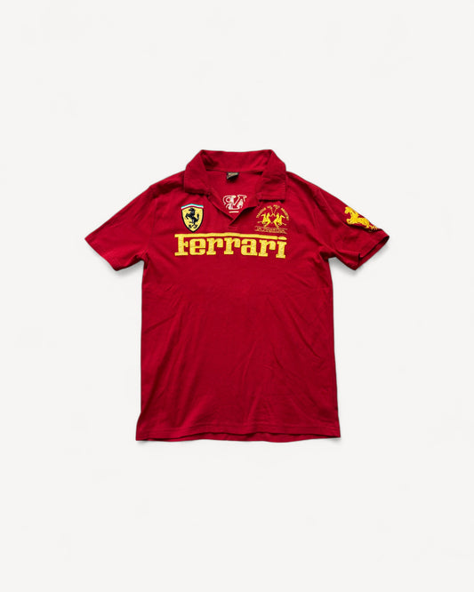 LA MARTINA FERRARI POLO SHIRT (M)