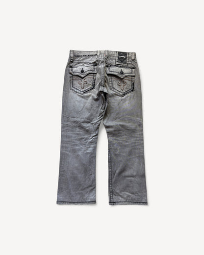ROCK REVIVAL JEANS W34 L30 #RR13