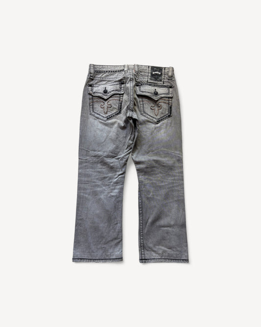 ROCK REVIVAL JEANS W34 L30 #RR13