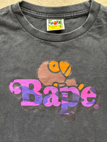 BAPE BLACK T-SHIRT (M)