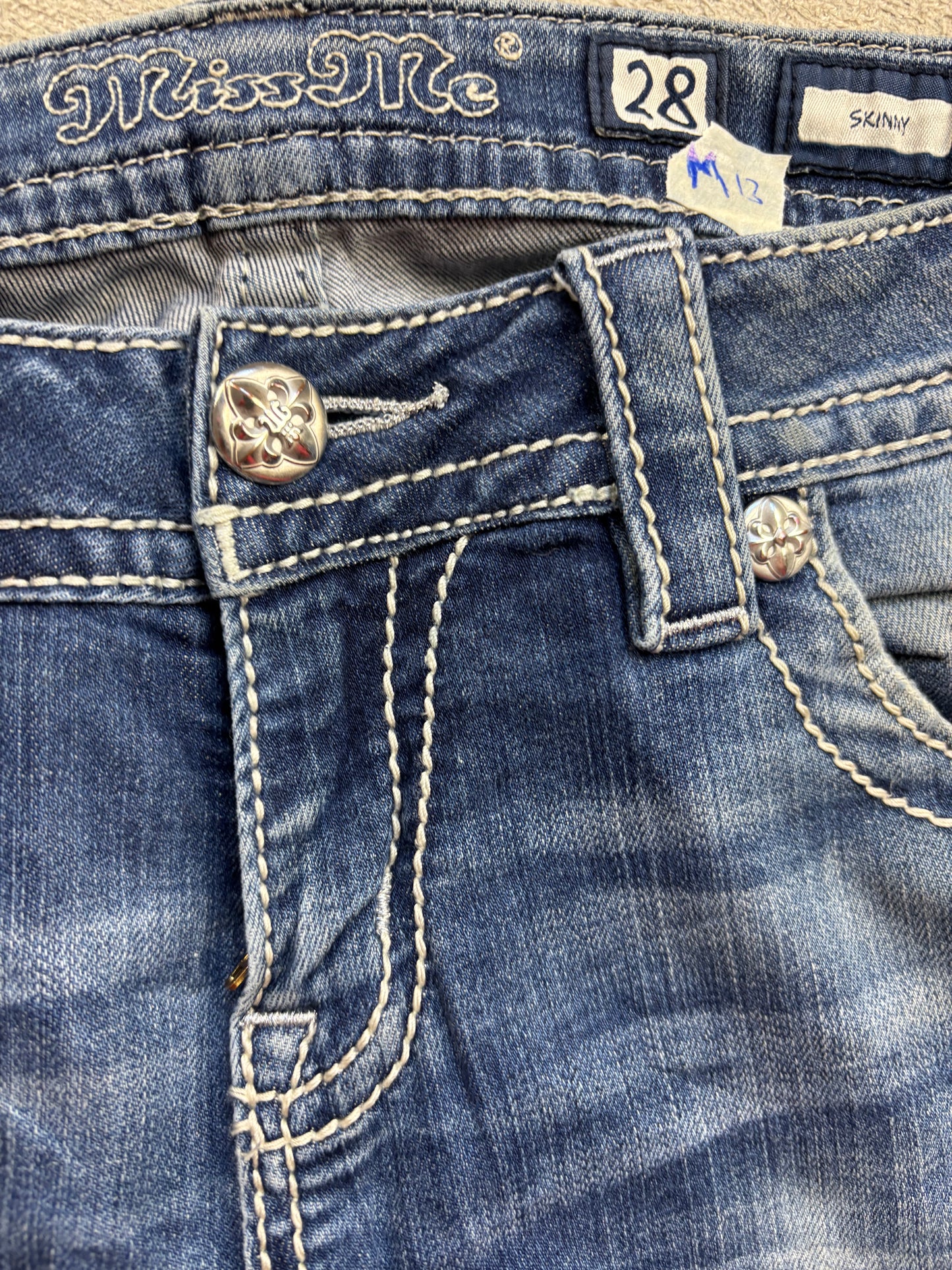 MISS ME JEANS W28 L32 #M13