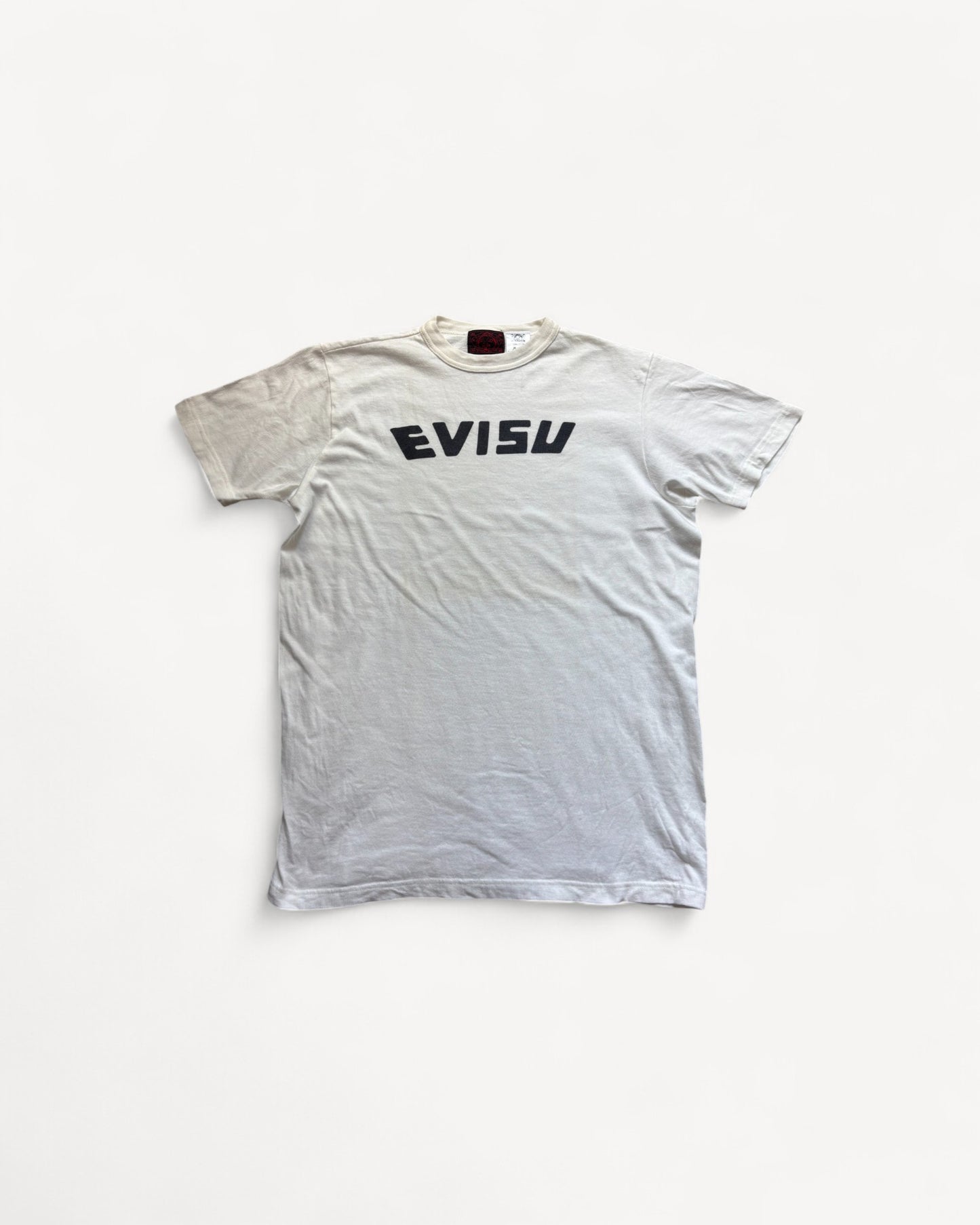 EVISU WHITE T-SHIRT (L)