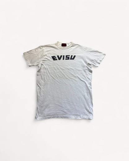 EVISU WHITE T-SHIRT (L)