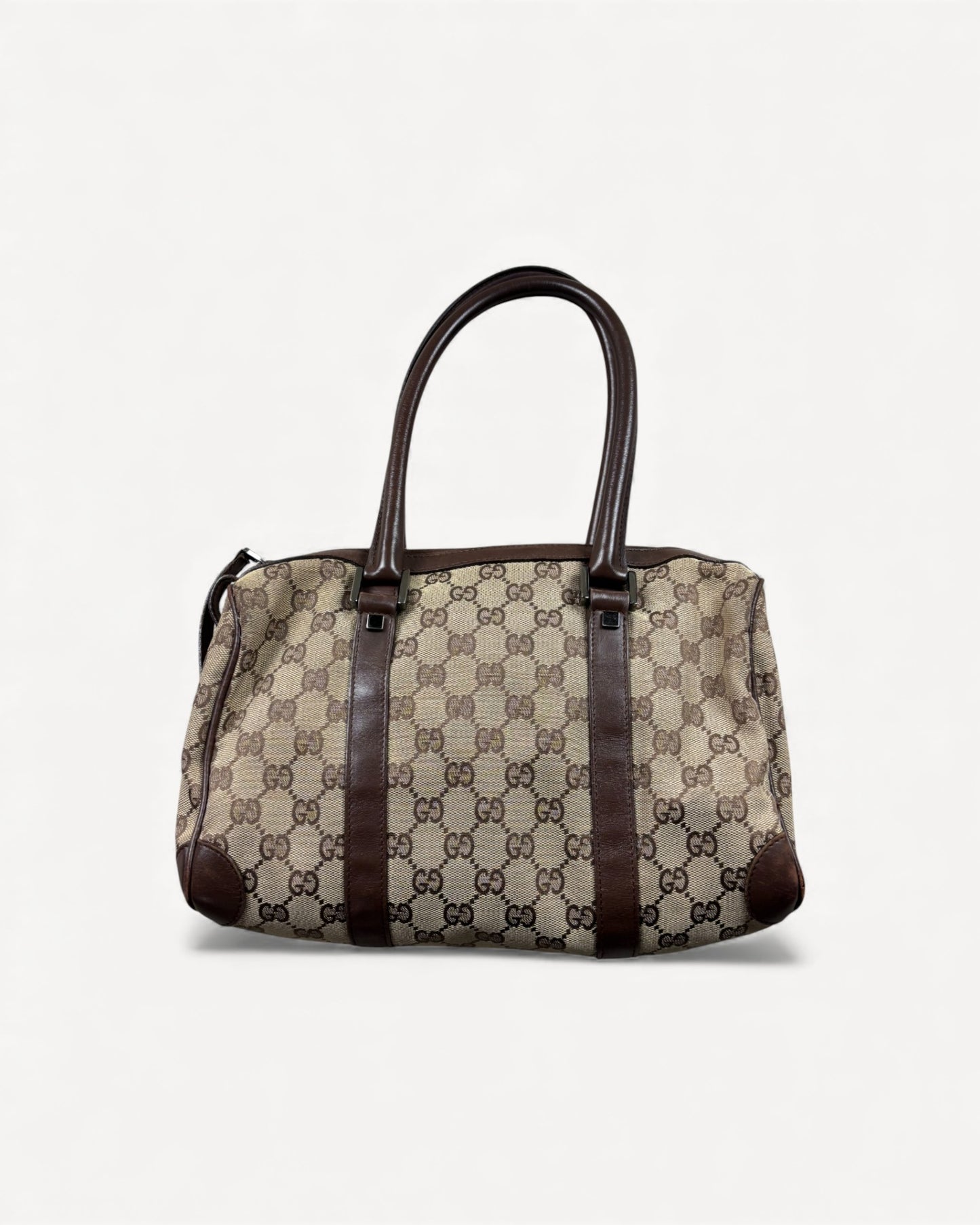 GUCCI MONOGRAM MINI BOSTON BAG