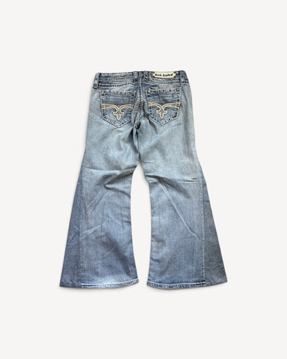 ROCK REVIVAL JEANS W28 L30 #RR6