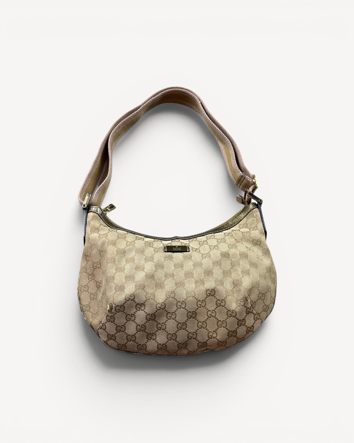 GUCCI MONOGRAM HOBO BAG