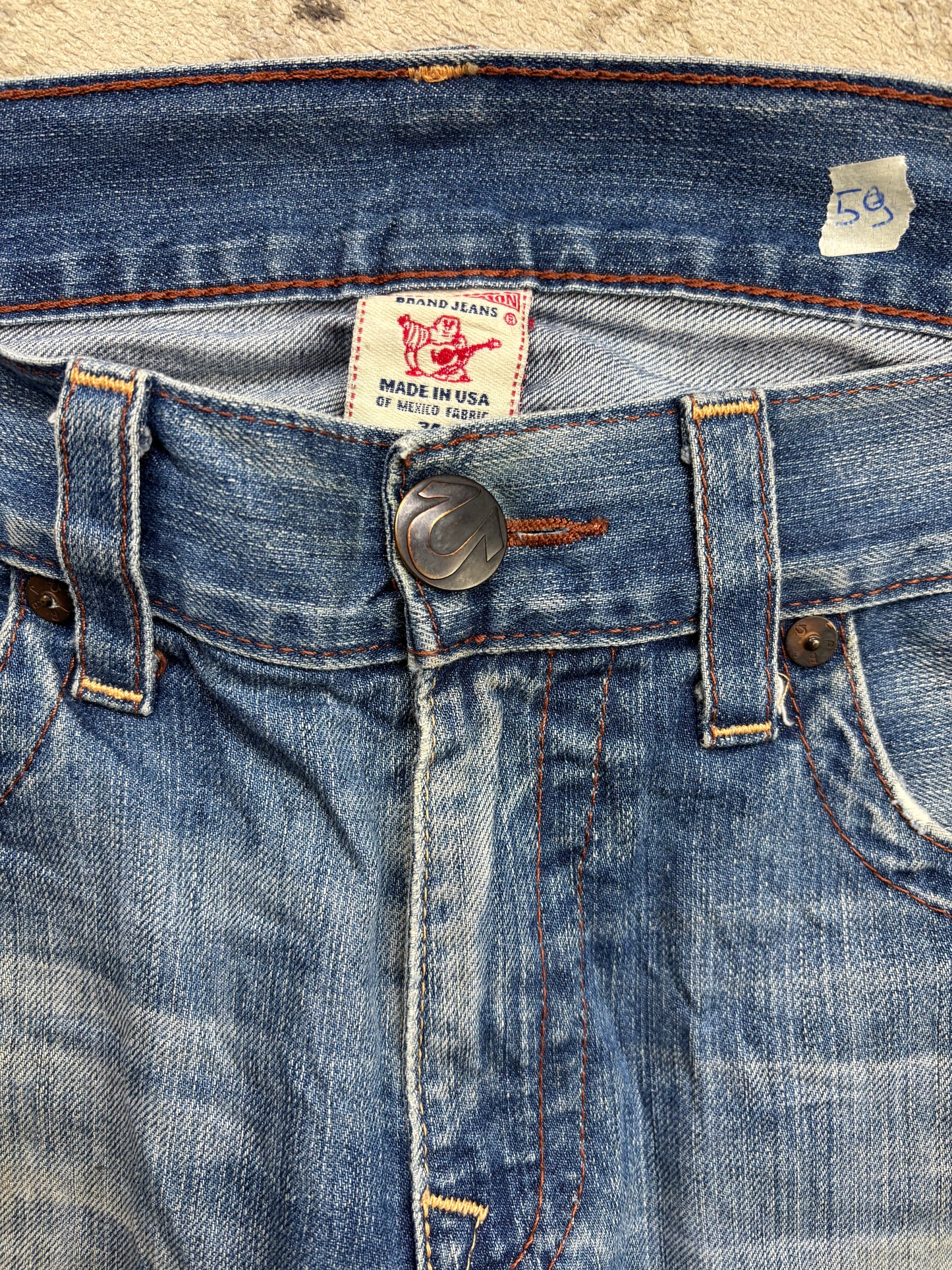 TRUE RELIGION JEANS W34 L34 #TR59