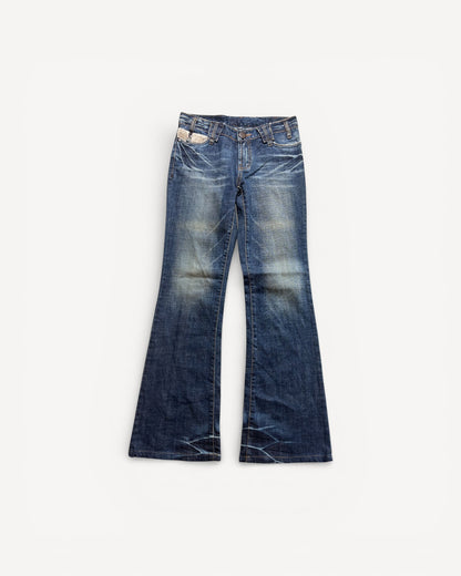 JAPANESE EMBROIDERED DENIM W26 L32