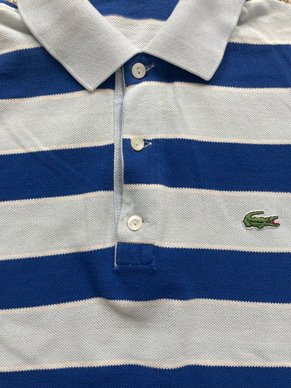 LACOSTE POLO SHIRT STRIPED (S)