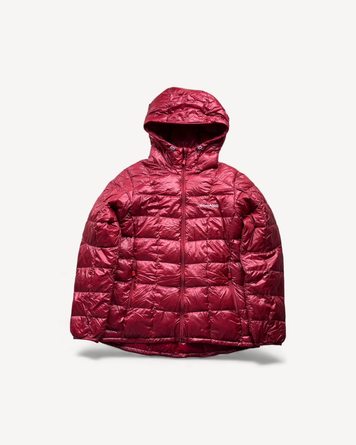 MONTBELL RED PUFFER JACKET (S)