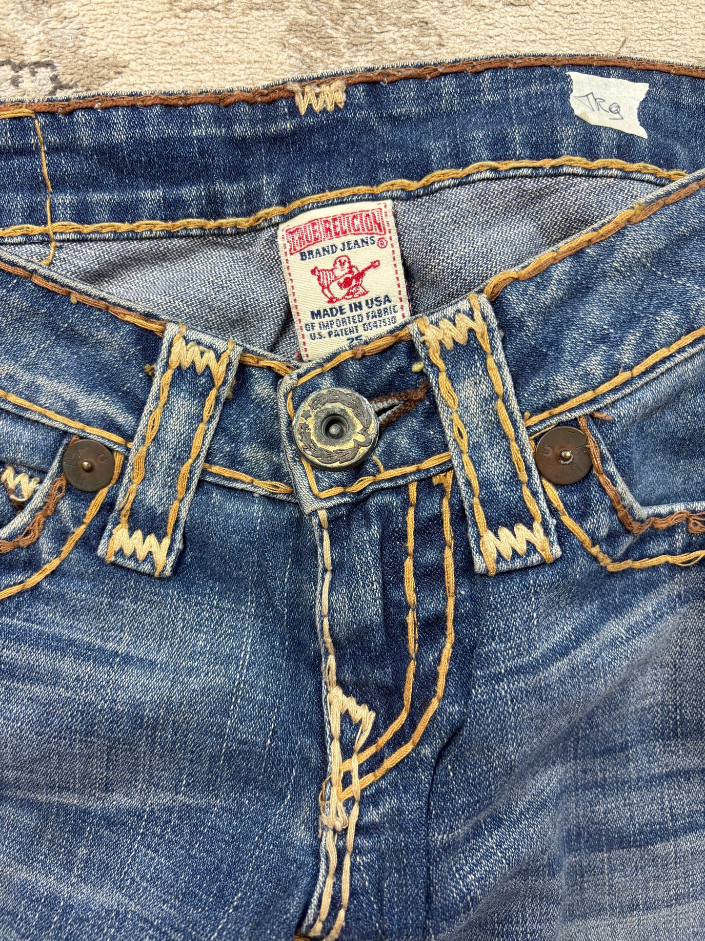 TRUE RELIGION JEANS W25 L32 #TR9